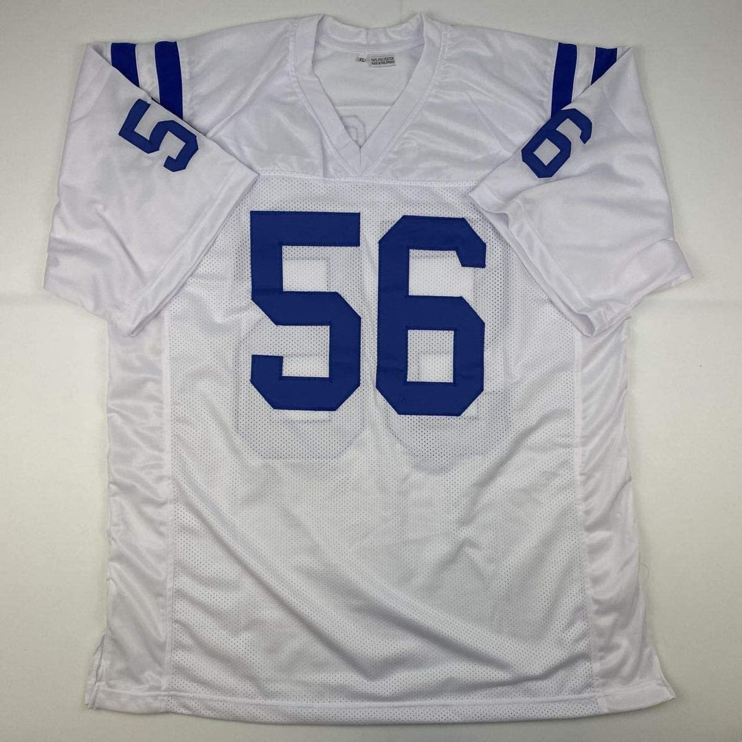 Autographed/Signed Quenton Nelson Indianapolis White Jersey JSA COA