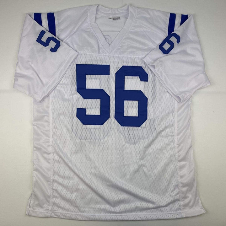 Autographed/Signed Quenton Nelson Indianapolis White Jersey JSA COA
