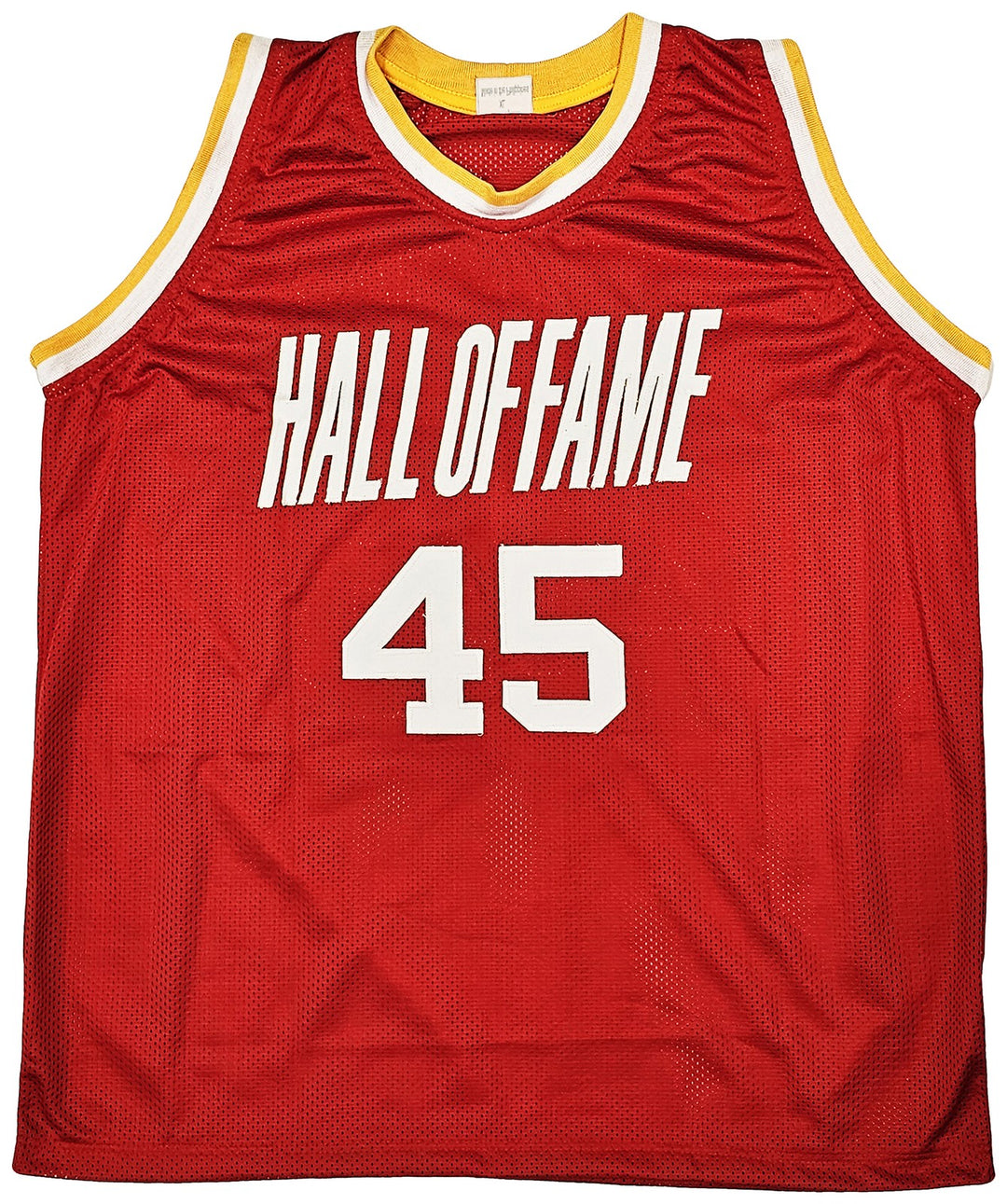 Houston Rockets Rudy Tomjanovich Autographed Signed Red Jersey "2020 HOF" JSA