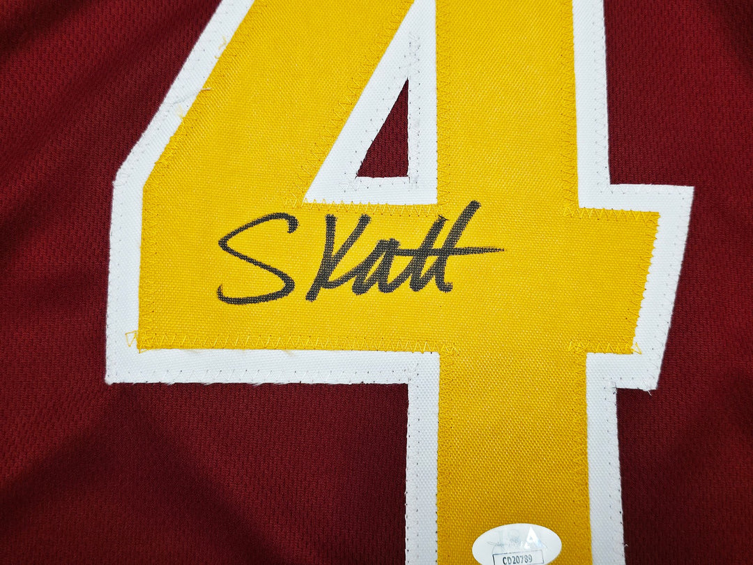 Arizona State Sun Devils Cam Skattebo Signed Red Jersey JSA