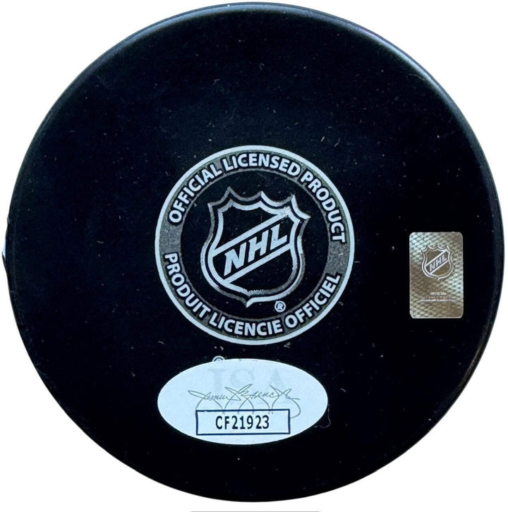 Phil Esposito Autographed Bruins Official Puck (JSA)