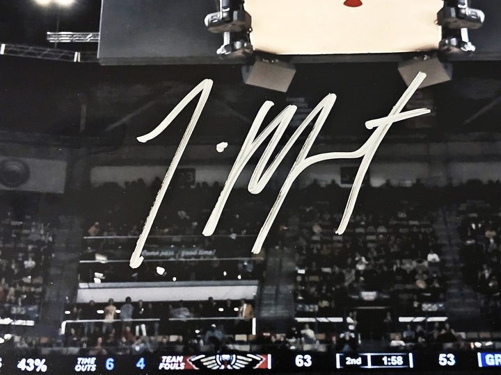 Ja Morant Autographed Signed 16x20 Photo Memphis Grizzlies Beckett BAS QR