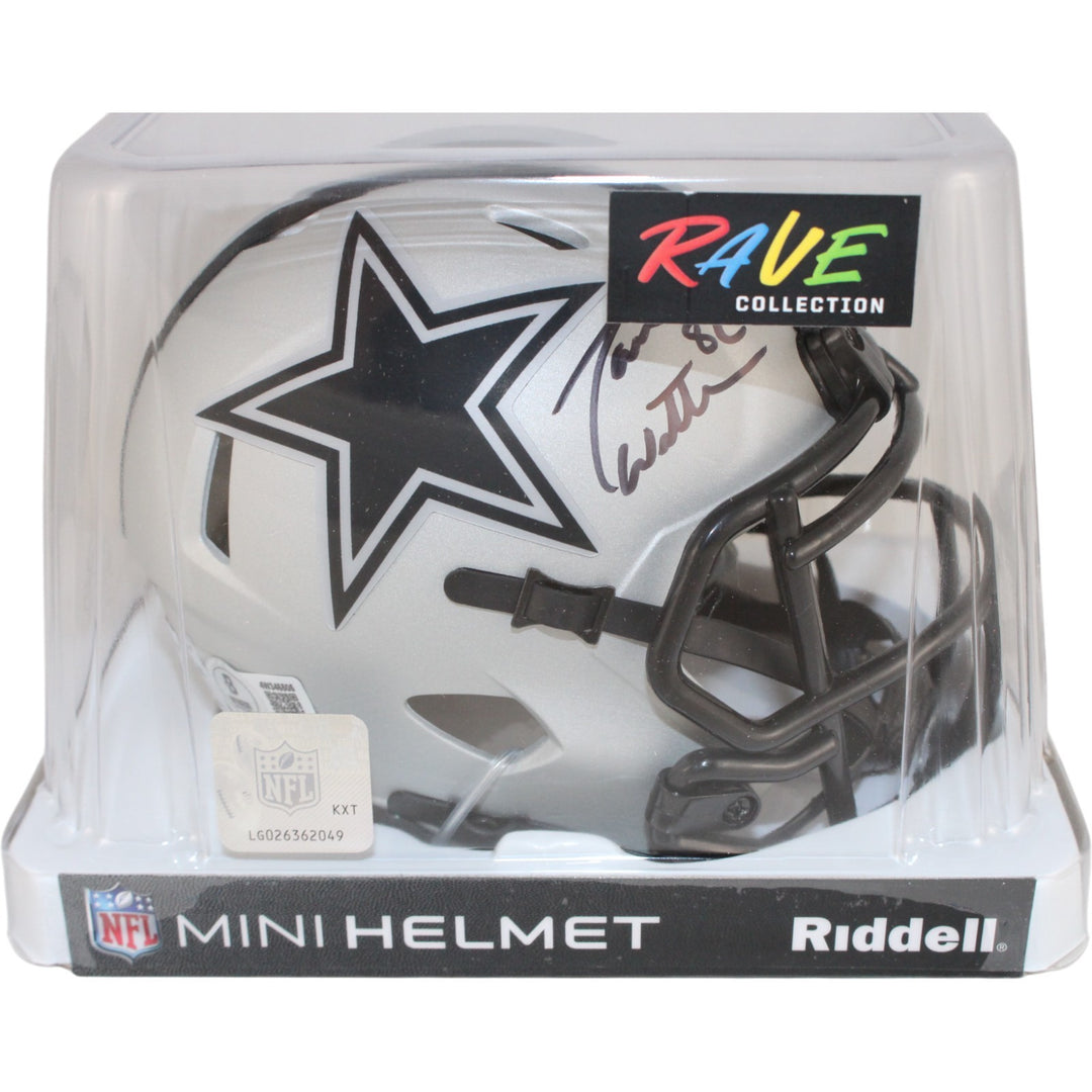 Jason Witten Autographed/Signed Dallas Cowboys Rave Mini Helmet Beckett 53887