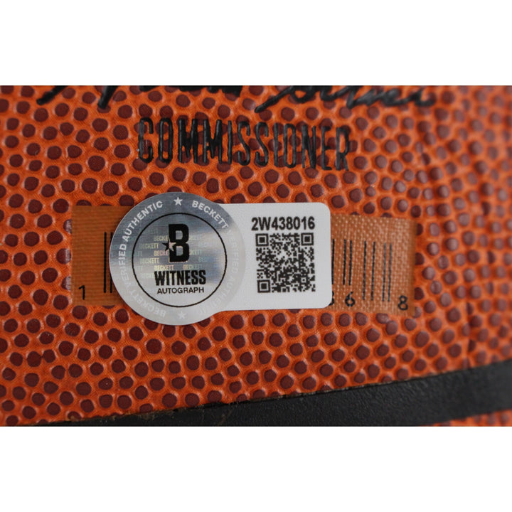 Magic Johnson Autographed/Signed Los Angeles Lakers Basketball I/O Beckett 49153