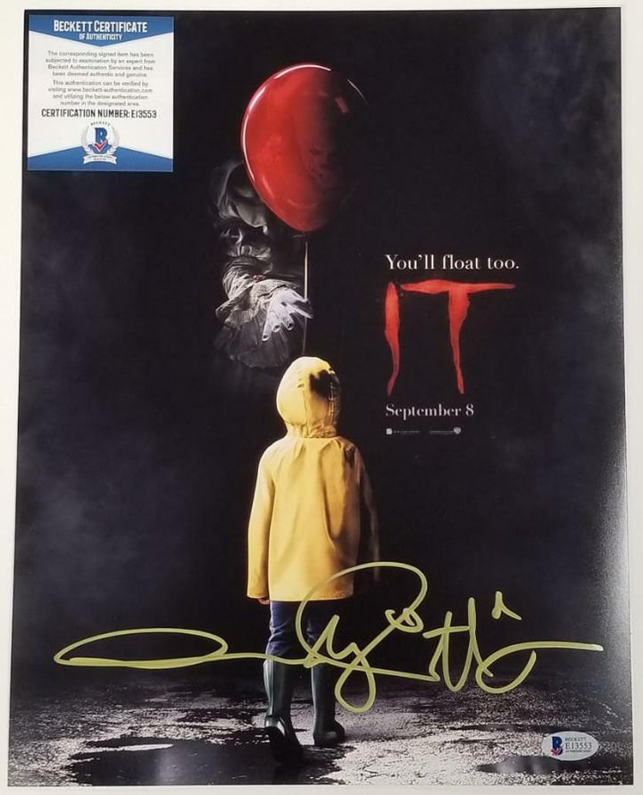 Director ANDY MUSCHIETTI Signed 11x14 Photo Stephen King's IT ~ Beckett BAS COA