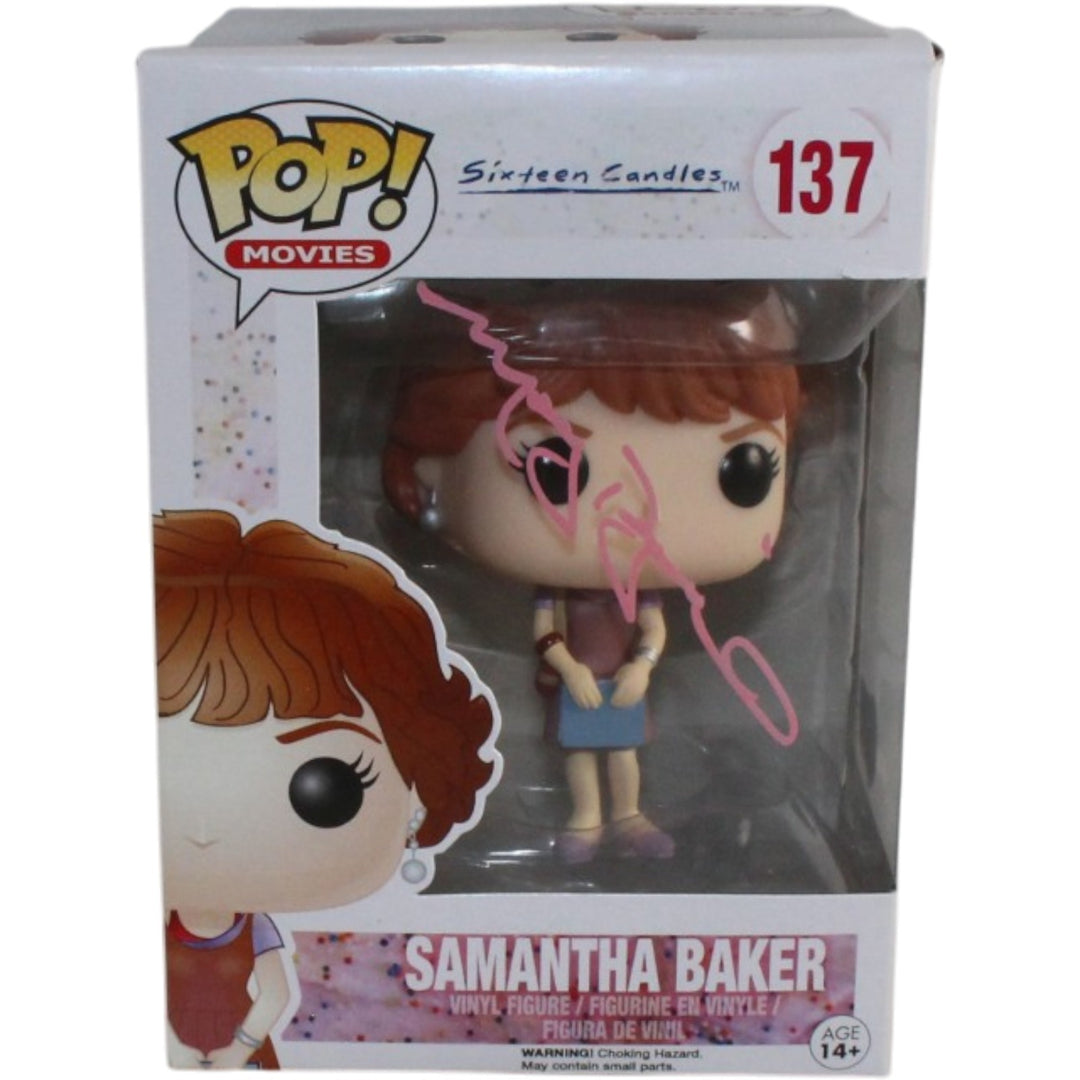Molly Ringwald Autographed/Signed 16 Candles Funko Pop! #137 Beckett 56562