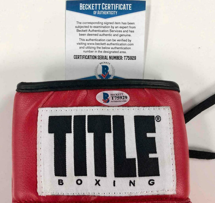 Jon Voight "The Champ" autograph signed Everlast boxing glove ~ Beckett BAS COA