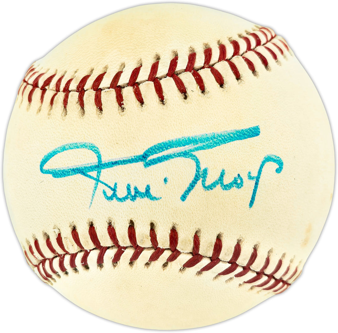 Willie Mays Signed NL Baseball San Francisco Giants Beckett