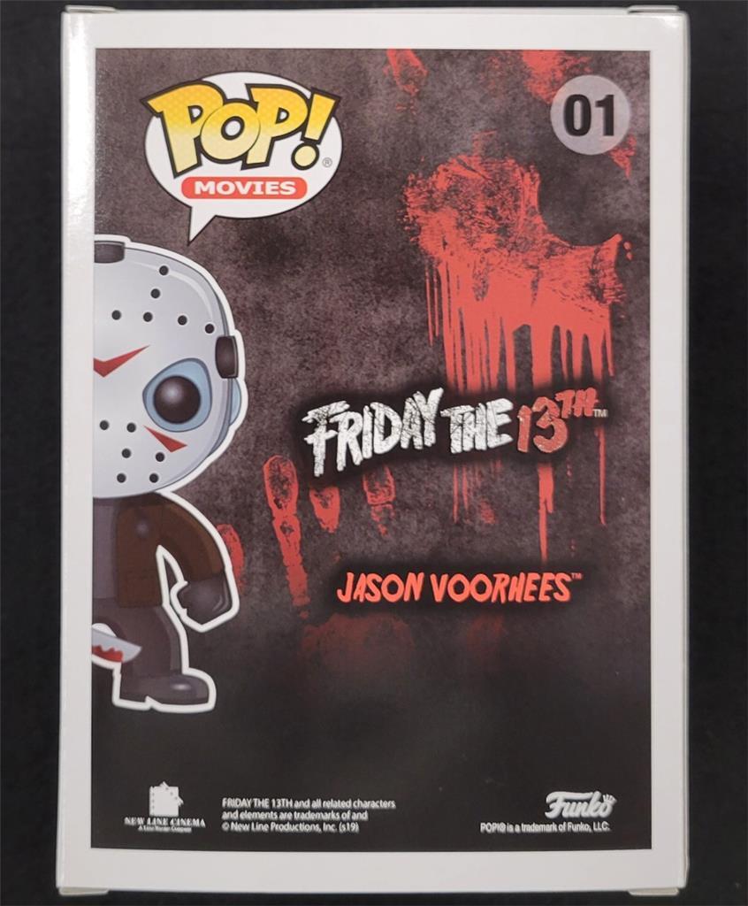 Ari Lehman signed "Boy in the Lake" Friday 13th Funko Pop autograph Beckett BAS