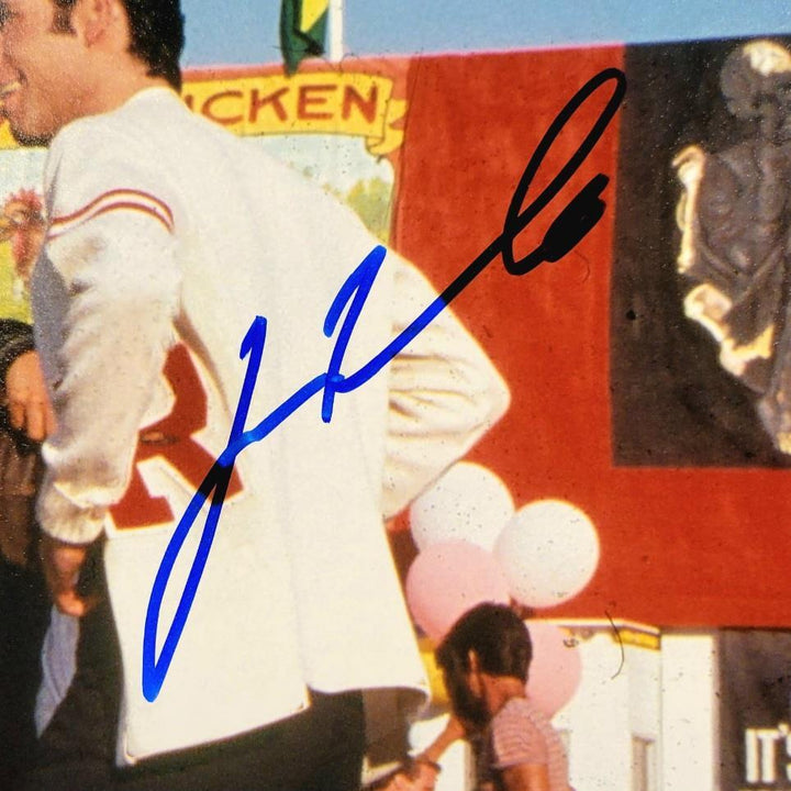John Travolta signed Grease 11x14 photo autograph ~ Beckett BAS
