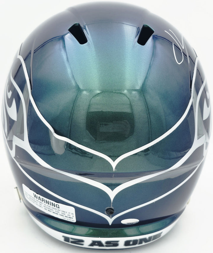 Julian Love Signed Seahawks Rivalries Full Size Speed Replica Helmet MCS Holo