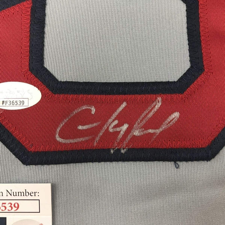 FRAMED Signed HANLEY RAMIREZ 35x39 Boston Grey Jersey JSA COA Auto