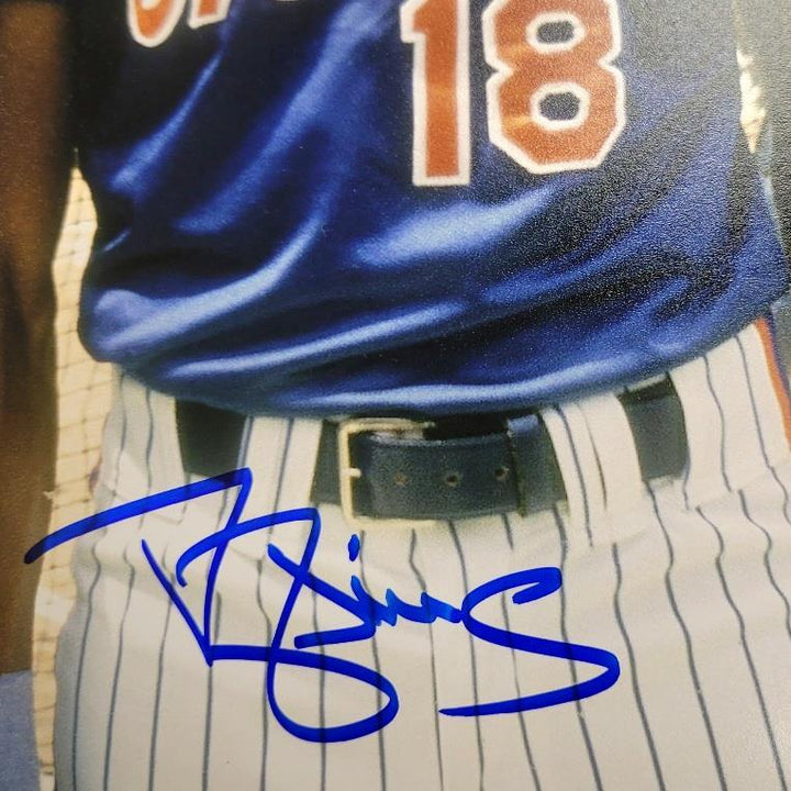 Darryl Strawberry & Jose Canseco signed 11x14 photo autograph ~ Beckett BAS Holo