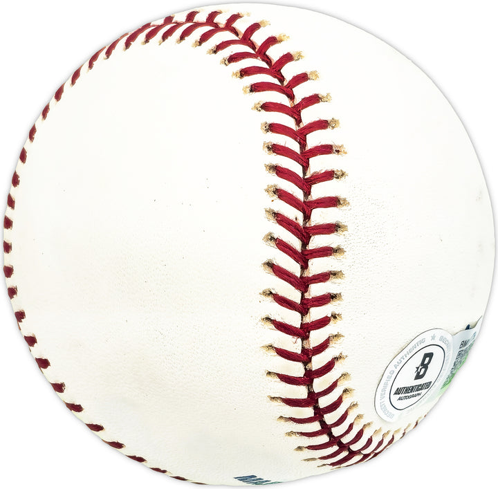 Fred Bradley Signed MLB Baseball Chicago White Sox Beckett #BM17779