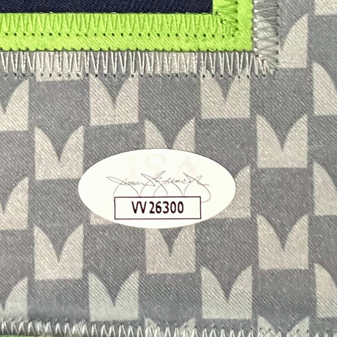 Russell Wilson Signed Jersey #3 Seattle Seahawks COA JSA Autographed Denver