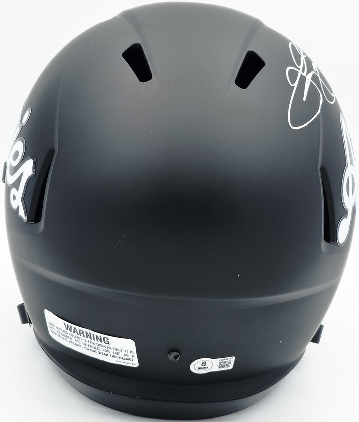 Johnny Manziel Auto Texas A&M Aggies Black Full Size Speed Replica Helmet 12 HT