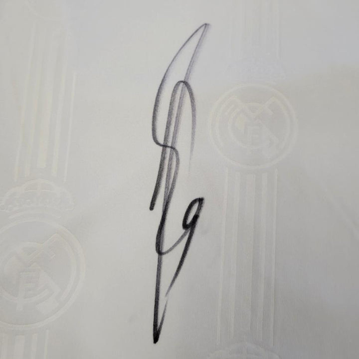 Karim Benzema signed Real Madrid Polo Jersey Size XL autograph (A) Beckett BAS