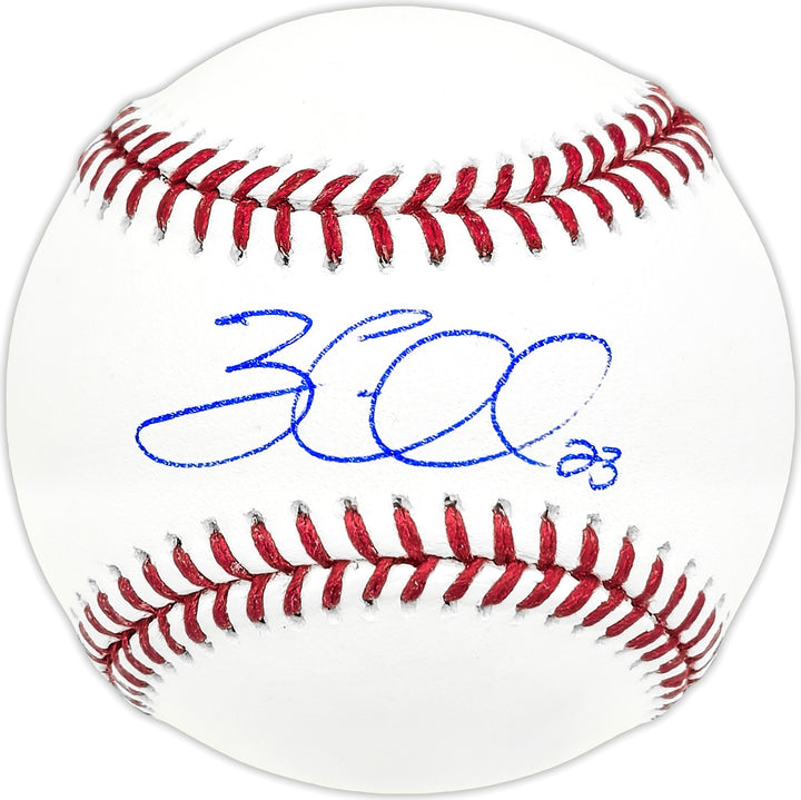 Zac Gallen Signed Official MLB Baseball Arizona Diamondbacks Beckett BAS Witness