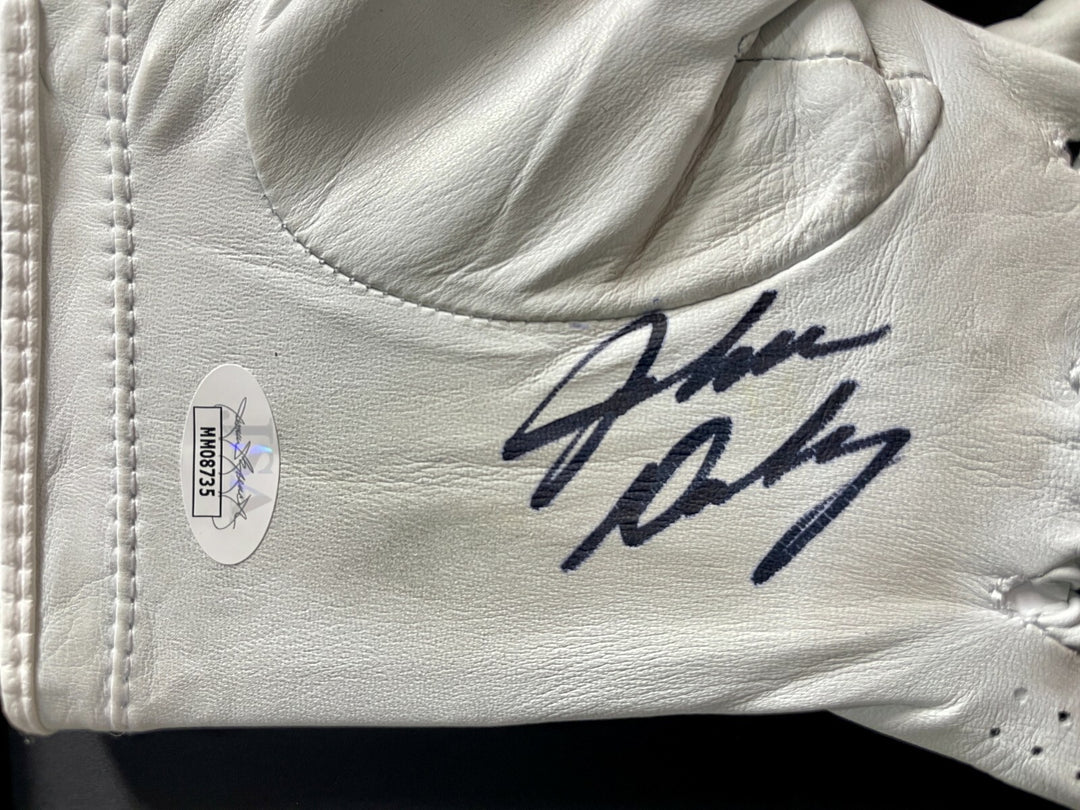 John Daly Signed & Game Played / Worn Golf Glove Framed JSA COA Photo Autograph