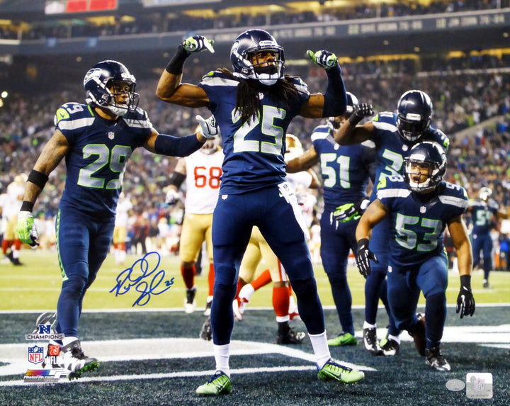 Richard Sherman Signed 16x20 Photo Seattle Seahawks RS Holo