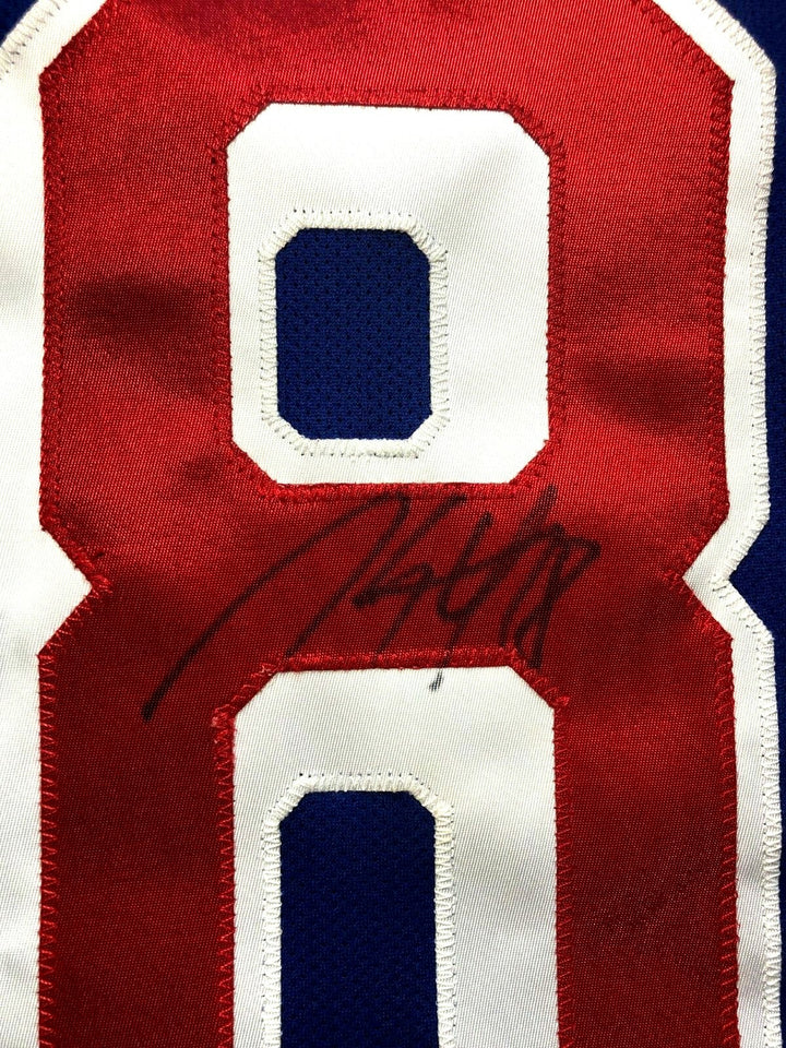 Marc Staal Signed New York Rangers Jersey JSA COA Autograph Reebok