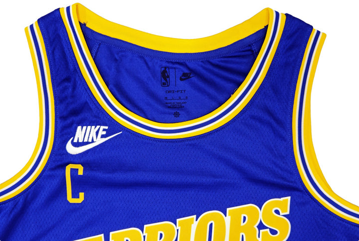 Warriors Stephen Curry Auto Blue Nike Swingman Classic Jersey Size 48 JSA