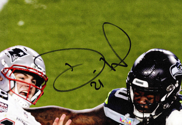 Devon Witherspoon Signed 16x20 Photo Seattle Seahawks SB LX Fumble MCS Holo