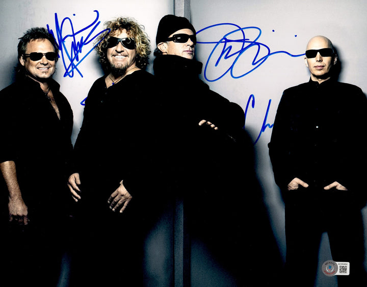 Chickenfoot Signed 11x14 Photo Band Signed By All 4 Sammy Hagar Beckett #AC95464