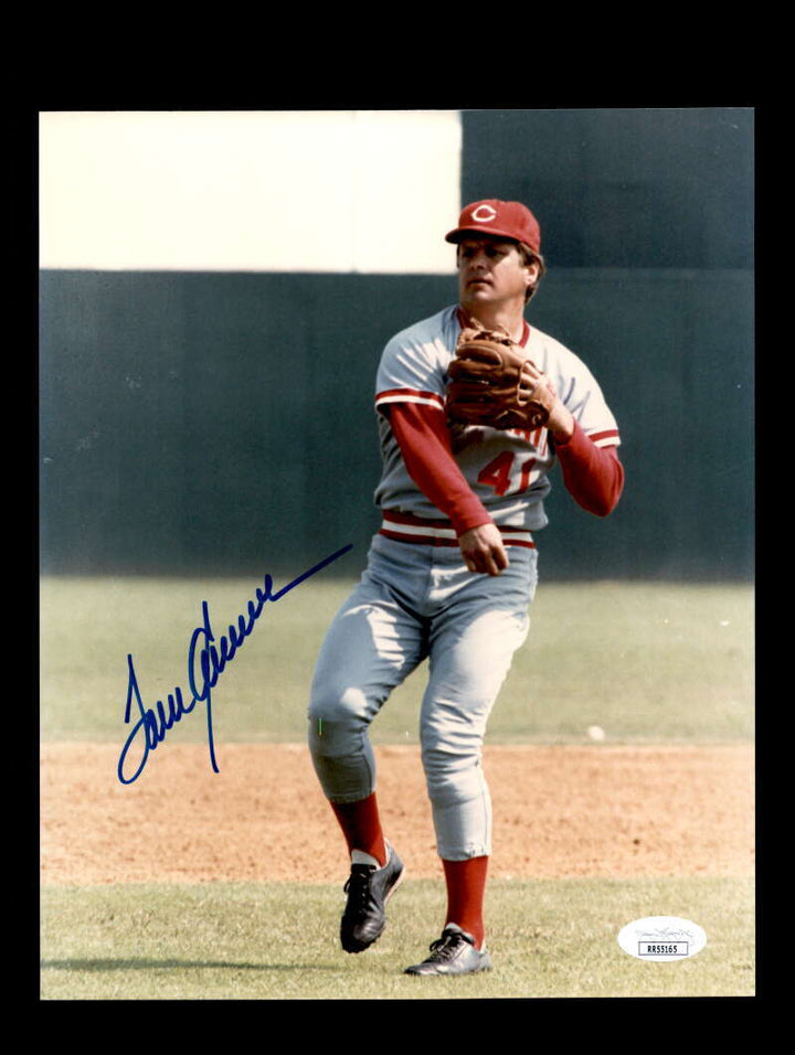 Tom Seaver JSA COA Signed  8x10 Reds Photo Autographed