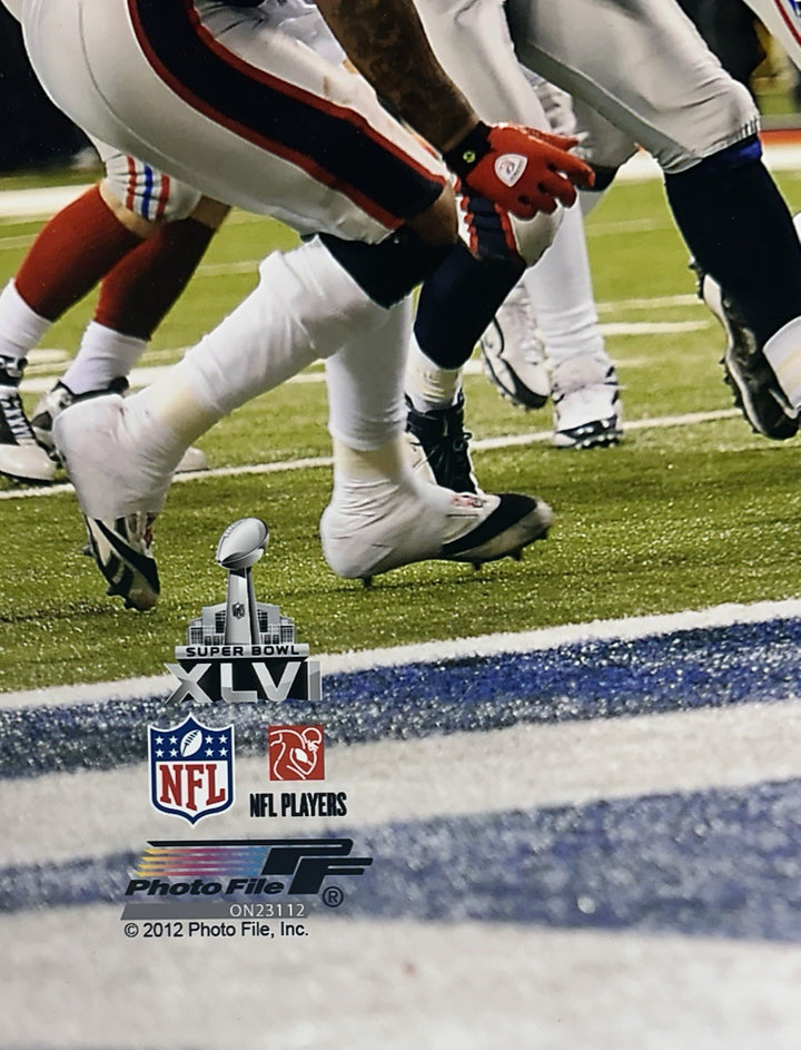 Ahmad Bradshaw Signed 16x20 Framed Photo Giants SB XLVI TD Butt Autograph Jsa
