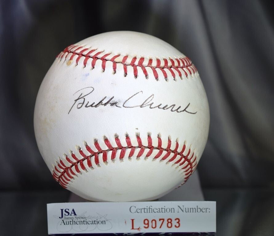 Bubba Church Jsa Signed Feeney National League Baseball Authentic Autograph
