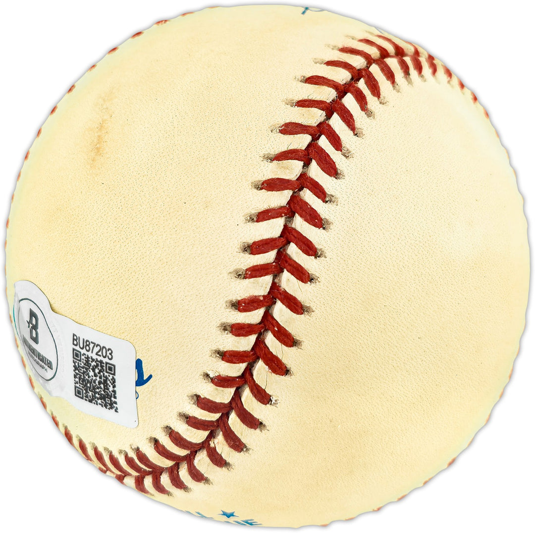 Ray Boone Signed AL Baseball Detroit Tigers Beckett #BU87203