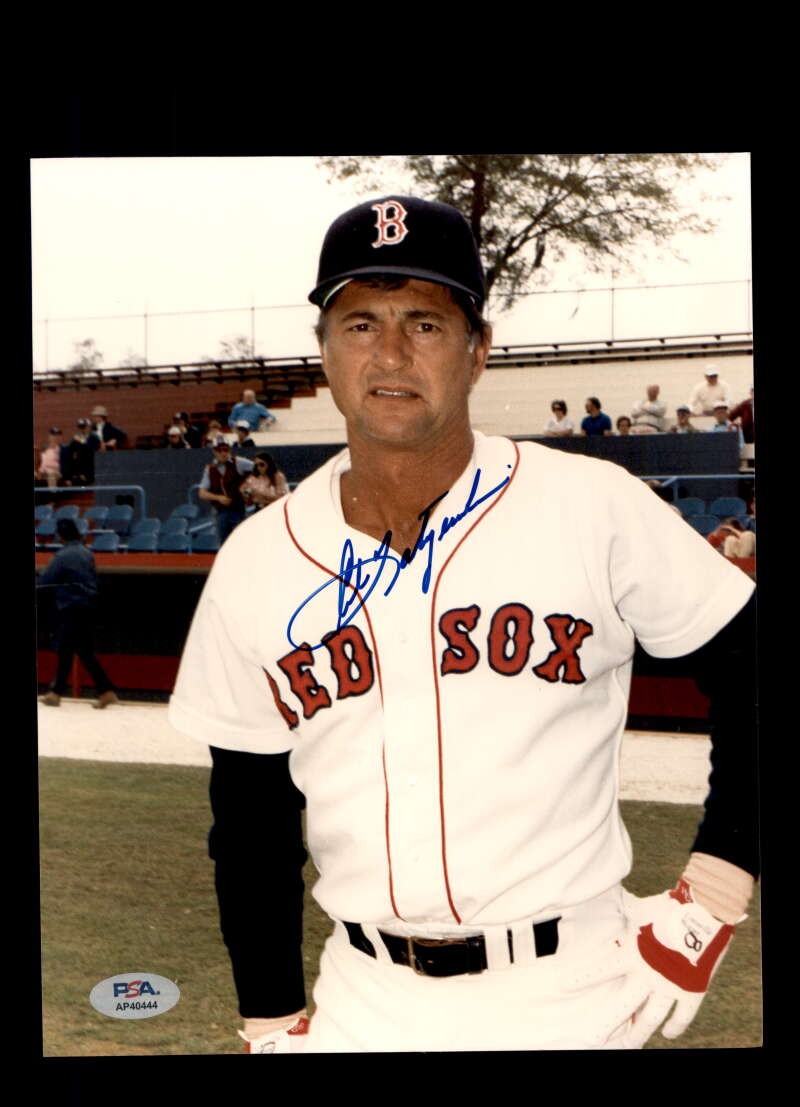 Carl Yastrzemski PSA DNA Autograph 8x10 Photo Signed Red Sox