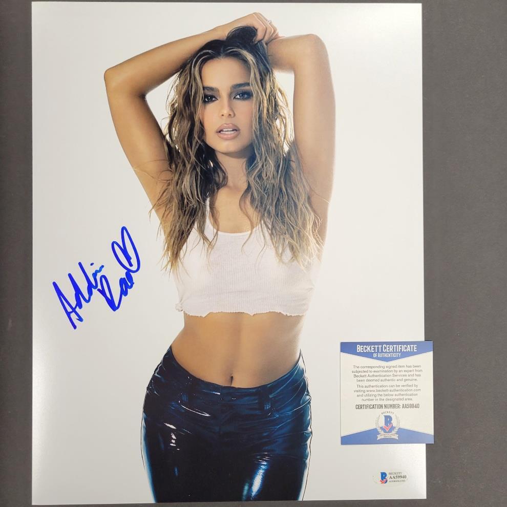 Addison Rae signed Tik Tok Star 11x14 photo Hot autograph (B) ~ Beckett BAS COA
