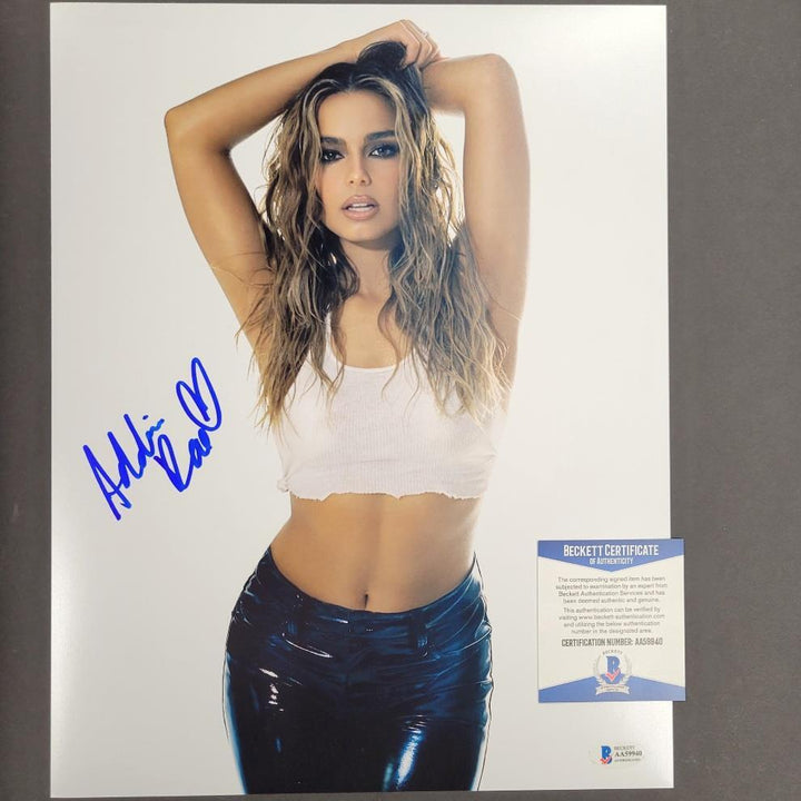 Addison Rae signed Tik Tok Star 11x14 photo Hot autograph (B) ~ Beckett BAS COA