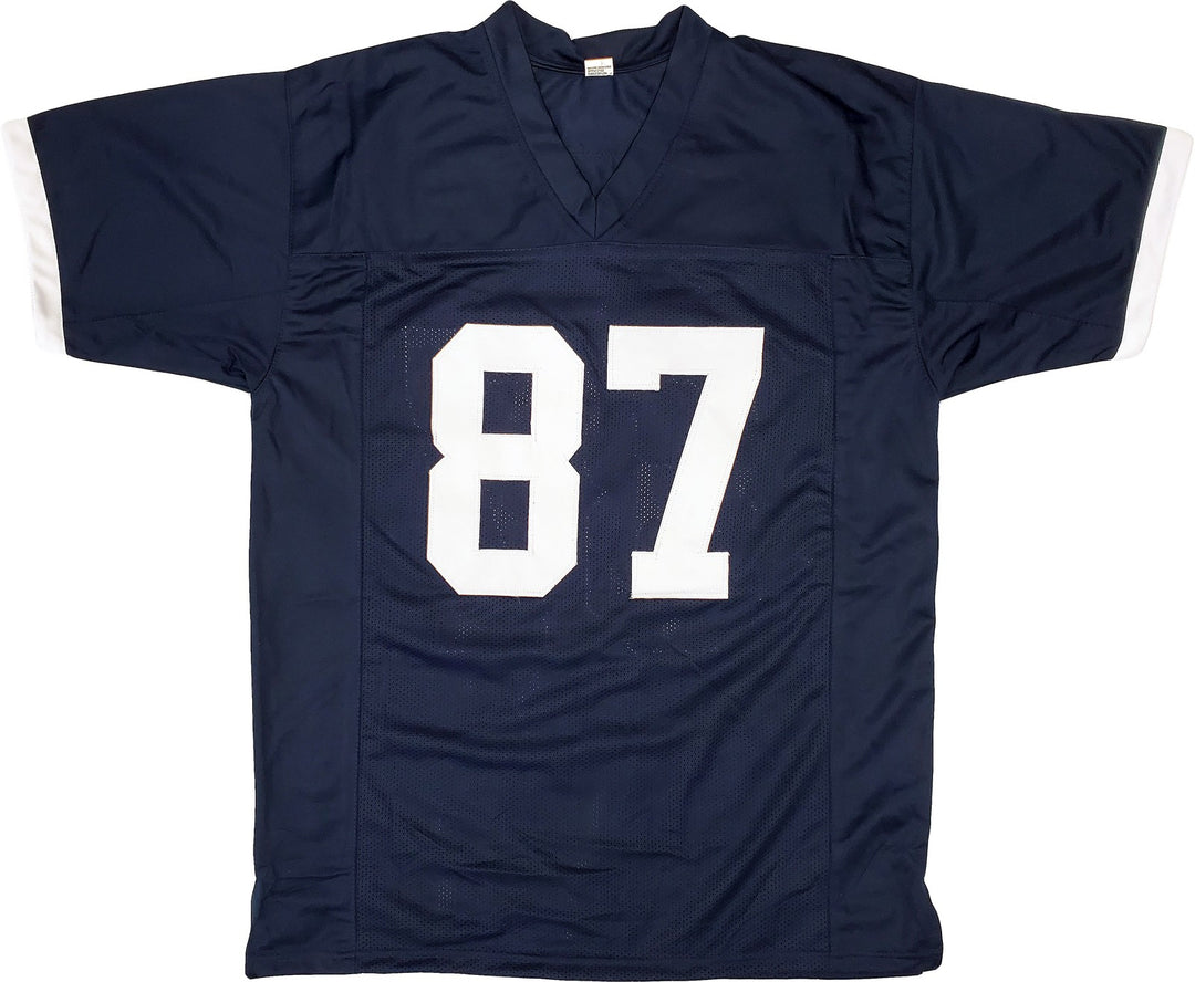 Penn State Nittany Lions Pat Freiermuth Autographed Signed Blue Jersey Beckett