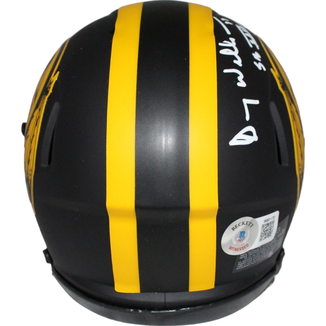 Doug Williams Signed Washington Redskins Eclipse Mini Helmet Beckett 43041