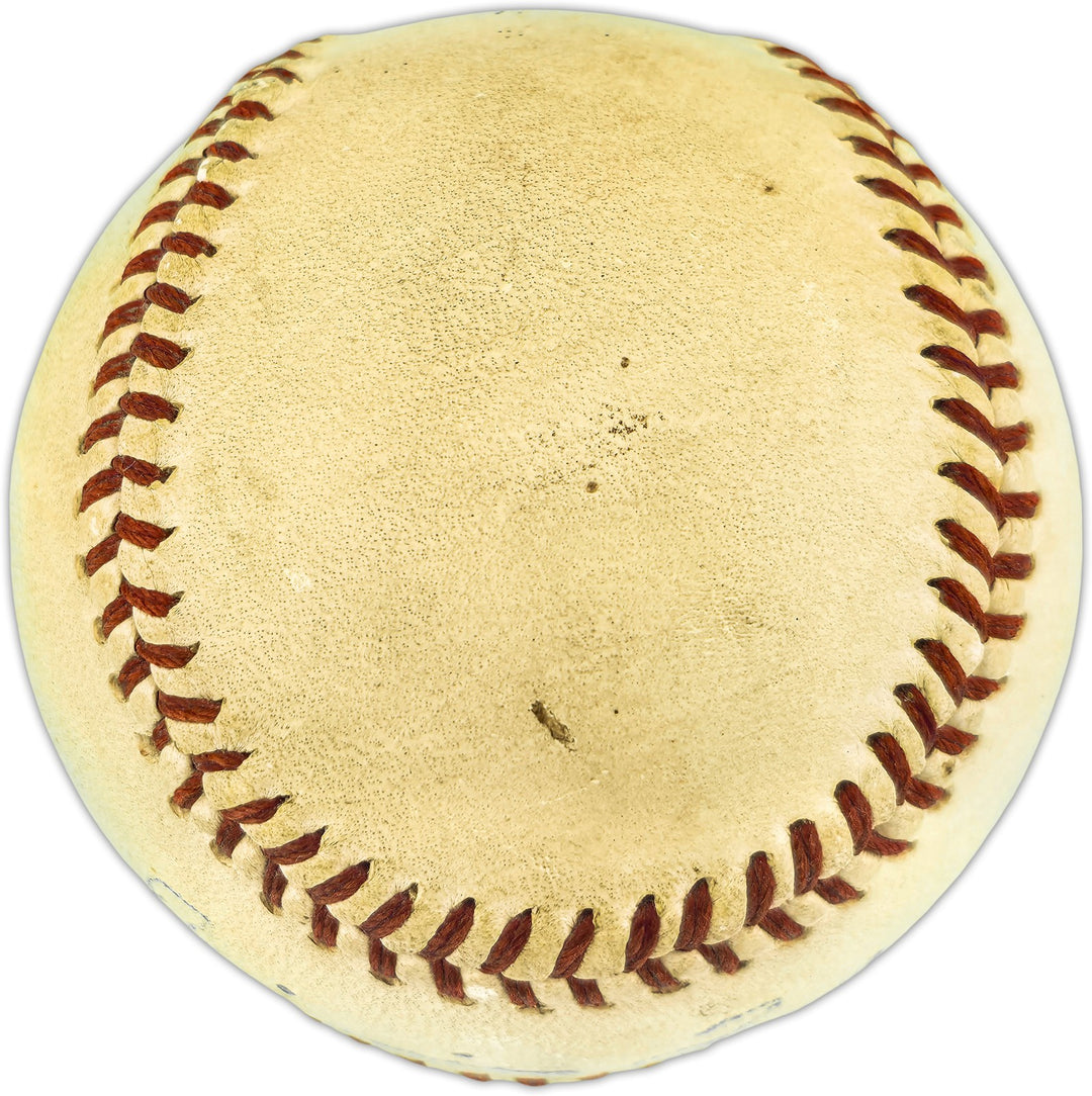 Jimmie Foxx Signed AL Baseball A's (Single Signed) PSA/DNA & Beckett AE41480