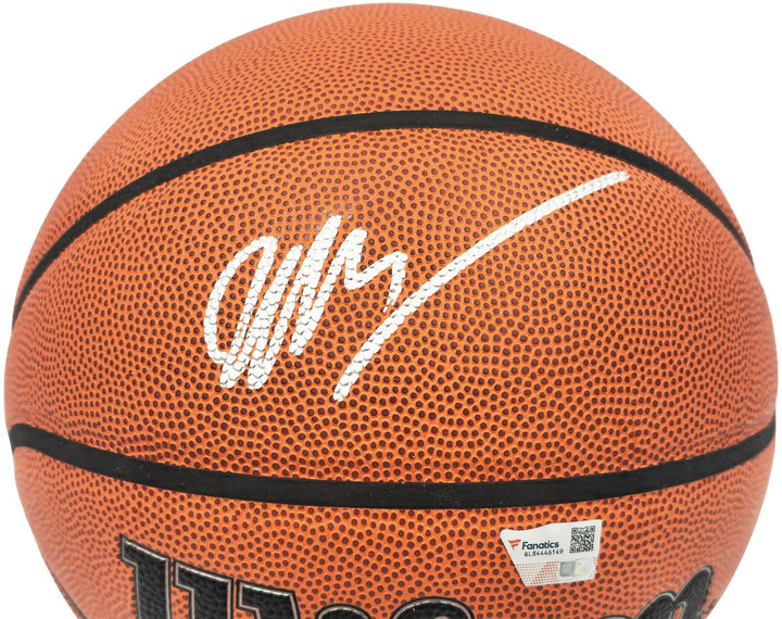 Victor Wembanyama Auto Authentic Indoor Outdoor I/O Basketball Spurs Fanatics
