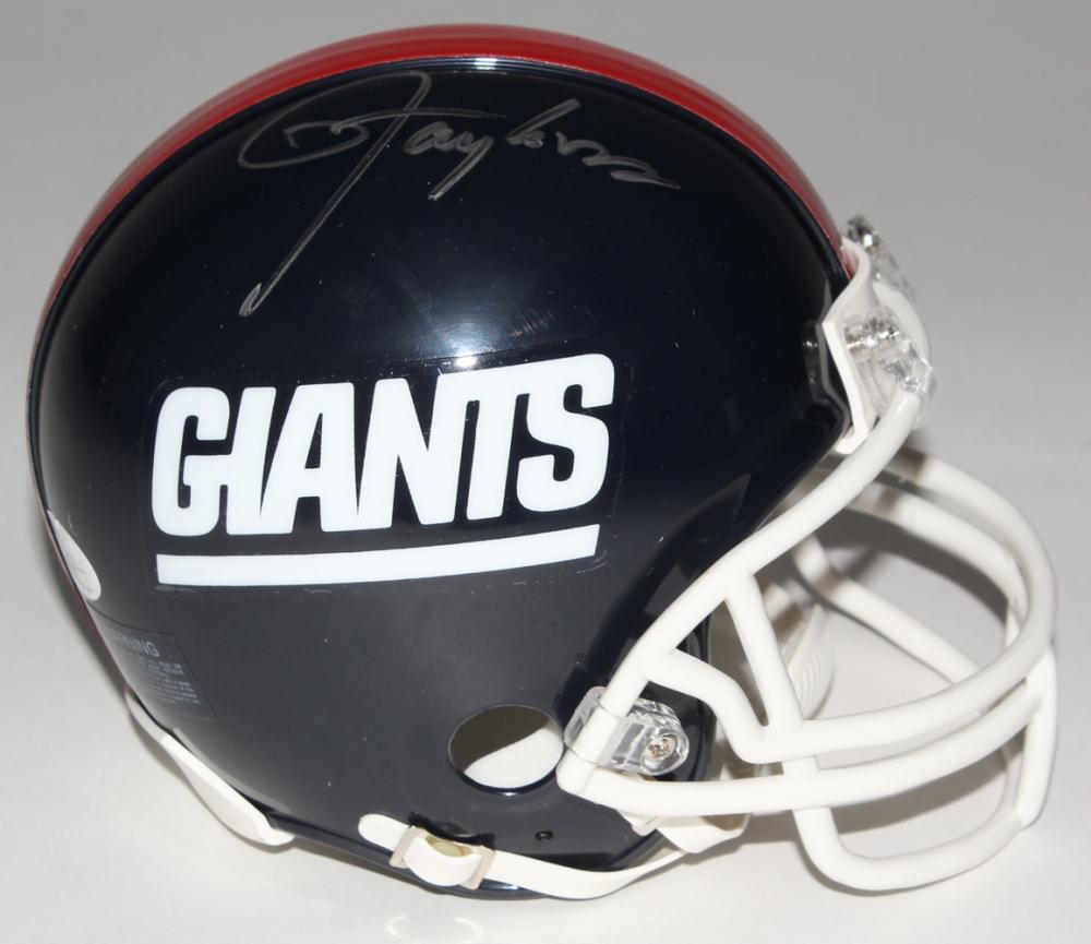 Lawrence Taylor Signed New York Giants Full Size Helmet Autograph COA JSA