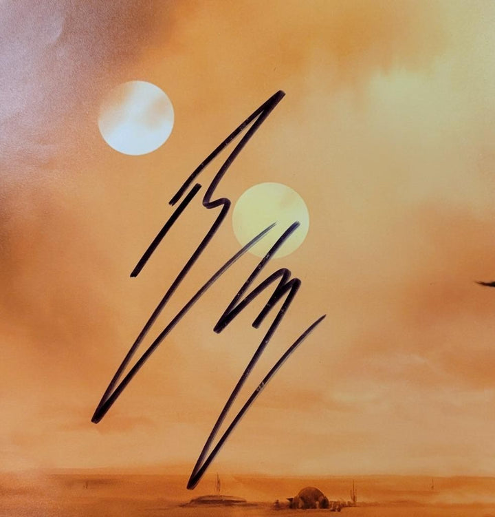 Ewan McGregor signed Obi-Wan Kenobi 12x18 photo Star Wars autograph ~ JSA COA