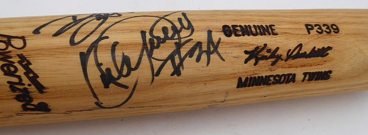 Kirby Puckett Auto P339 Game Model L Slugger Bat Twins "Best Wishes" Beckett