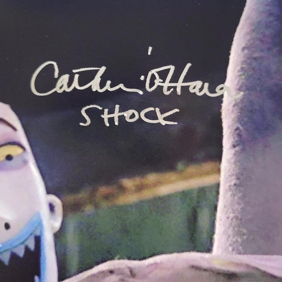 Catherine O'Hara signed "Shock" Nightmare Christmas 11x14 Photo BAS Beckett COA