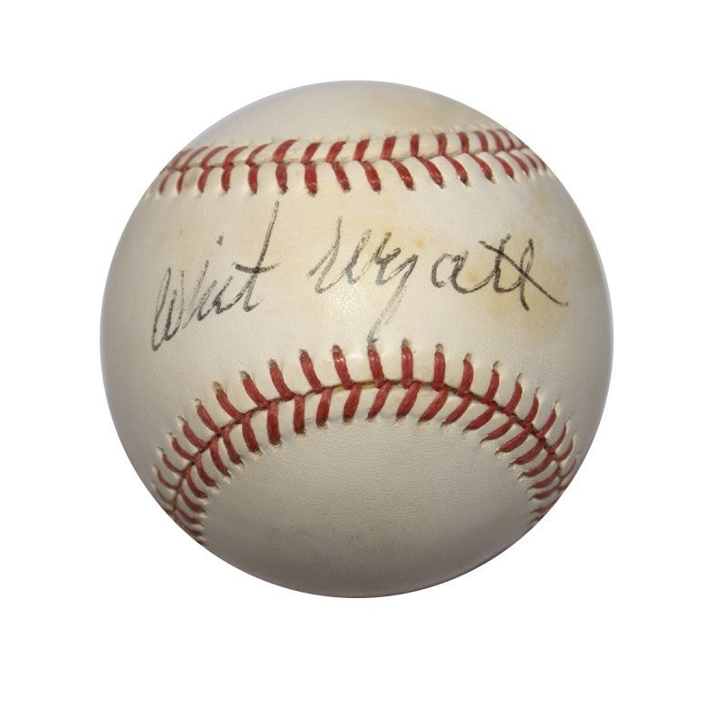 Whit Wyatt Psa/dna Signed National League Baseball Authentic Autograph