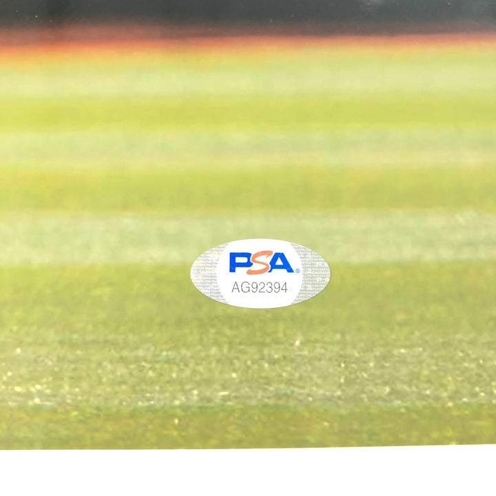 Billy Burns signed 11x14 Photo PSA/DNA Oakland Athletics autographed