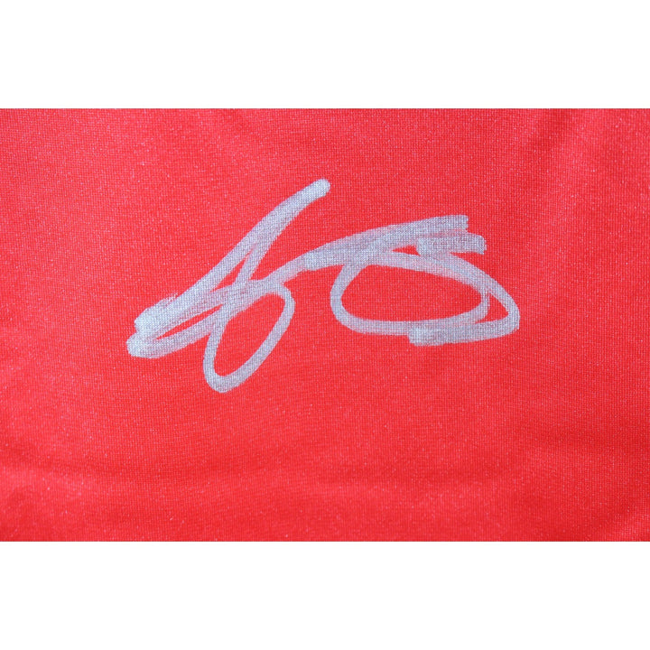 AJ Brown Autographed New England Patriots Nike Size XL Jersey Beckett WIT 57959