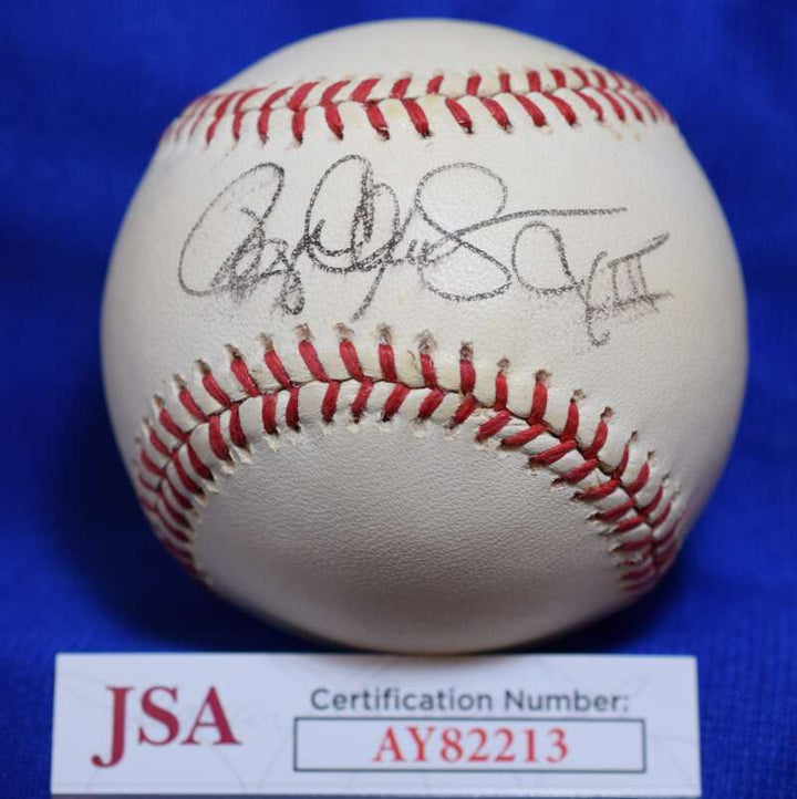 Roger Clemens JSA COA Autographed American League Signed Baseball