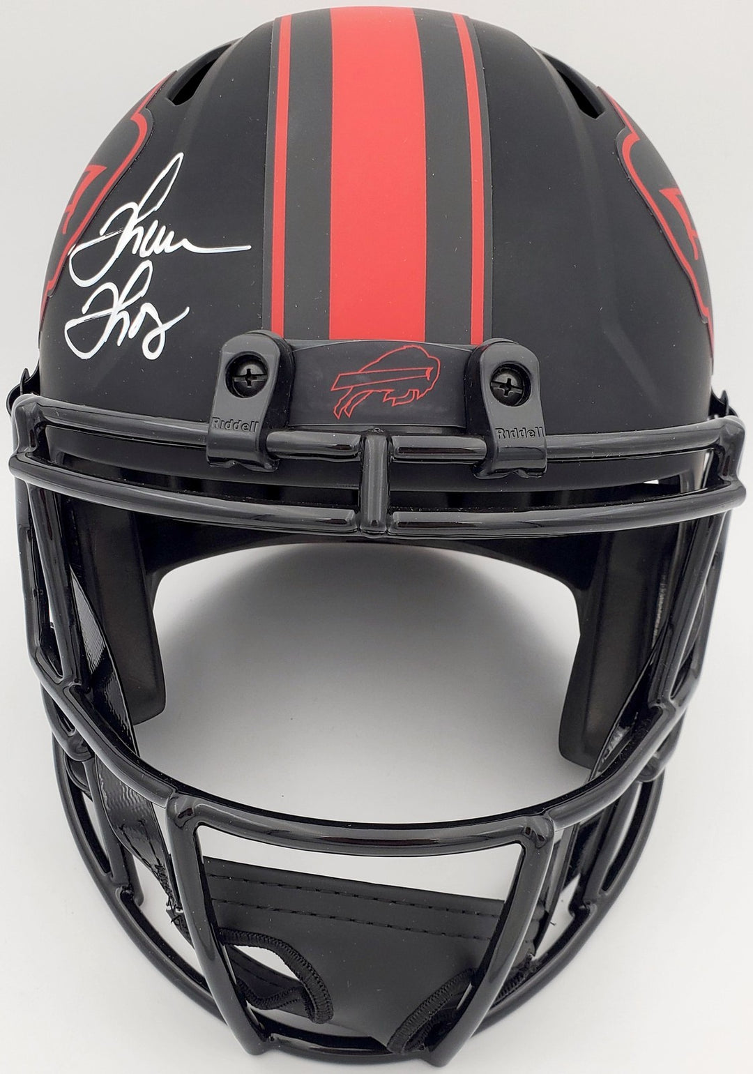 Bills Greats Auto Eclipse Black Rep FS Helmet Jim Kelly, Thurman Thomas & Reed