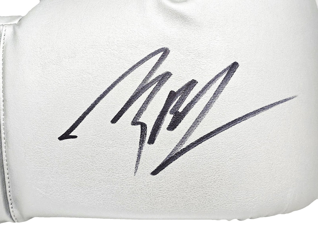 Michael B. Jordan Signed Silver Reyes Boxing Glove Right Handed RH Beckett Wit