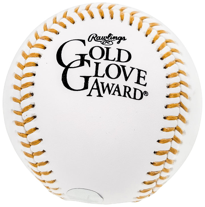 Ichiro Suzuki Auto Official MLB Gold Glove Logo Baseball Mariners 10x GG IS Holo